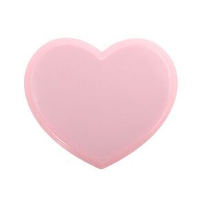 Heart-shaped Makeup Mirror Pink